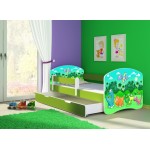 Otroška postelja 4kids Yummy Dinozavri